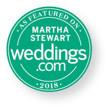 featured on Martha Stewart weddings