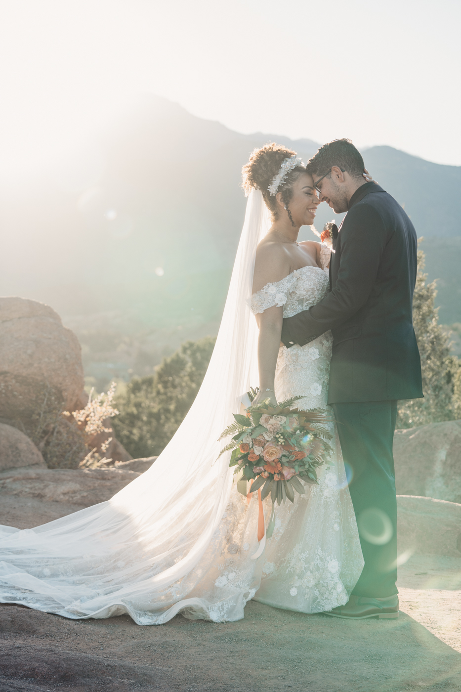 wedding ceremony best Colorado elopement photographer