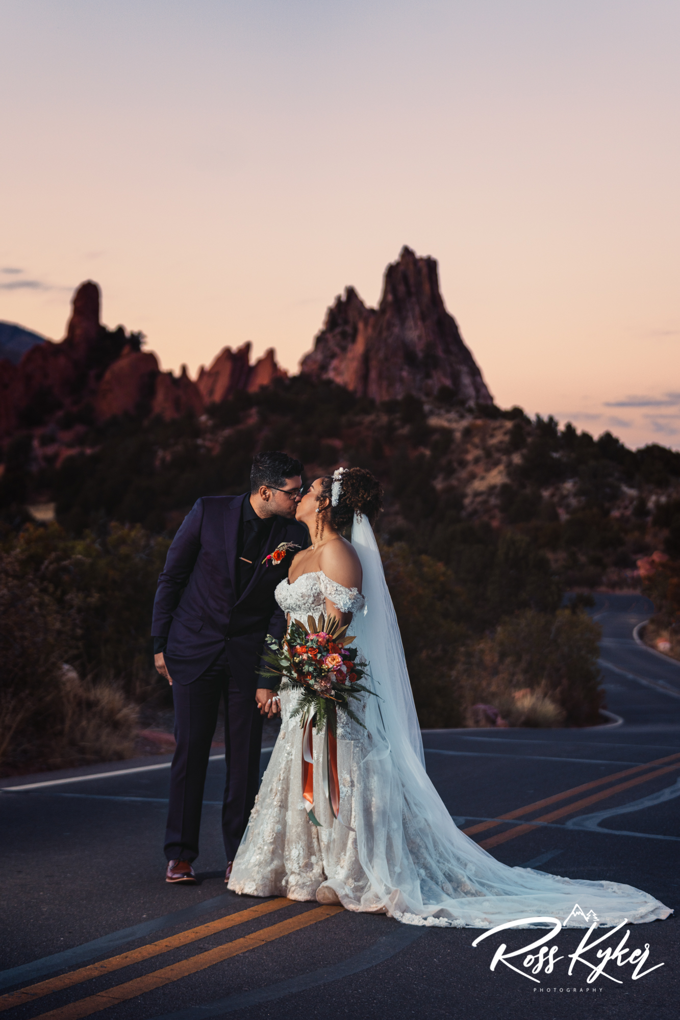 wedding ceremony best Colorado elopement photographer