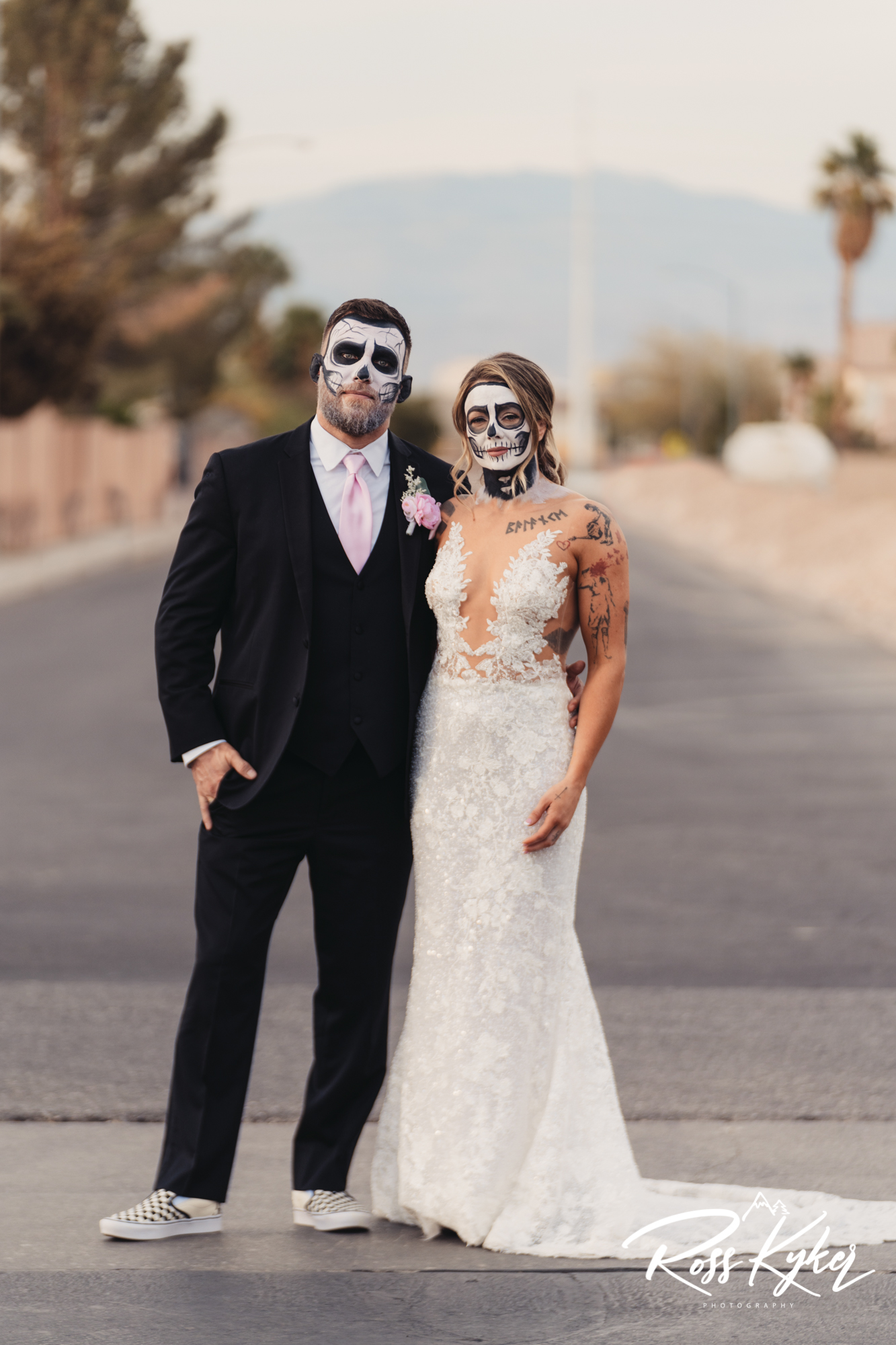 Las Vegas halloween wedding