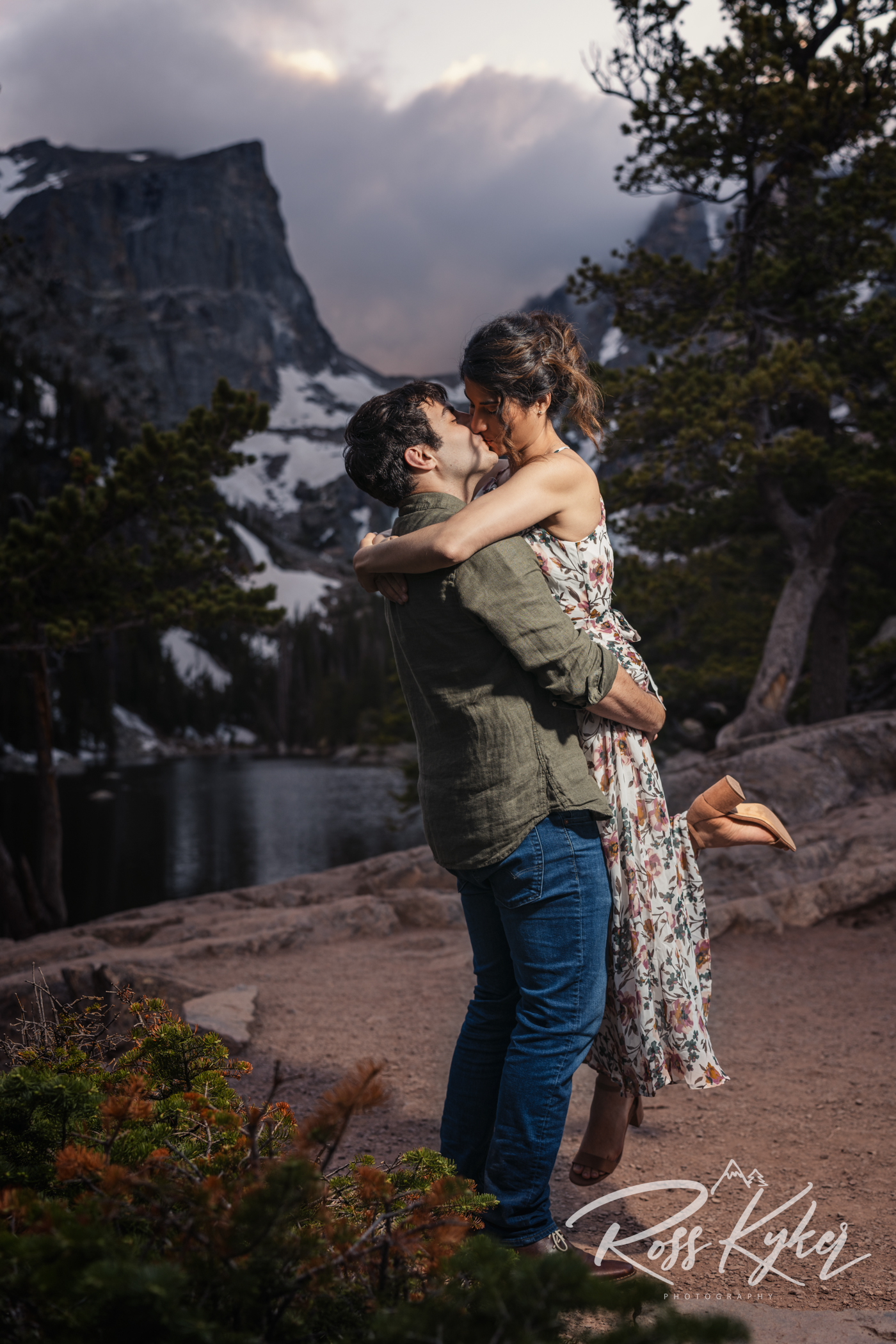 Dream Lake Engagement | Rocky Mountain National Park