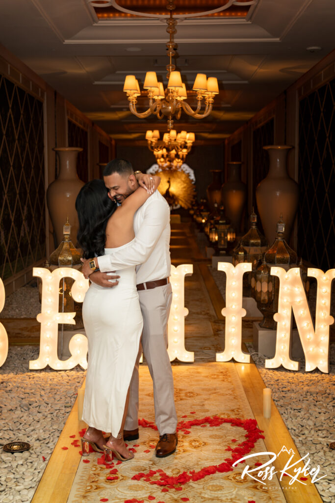 the wynn las vegas proposal photography