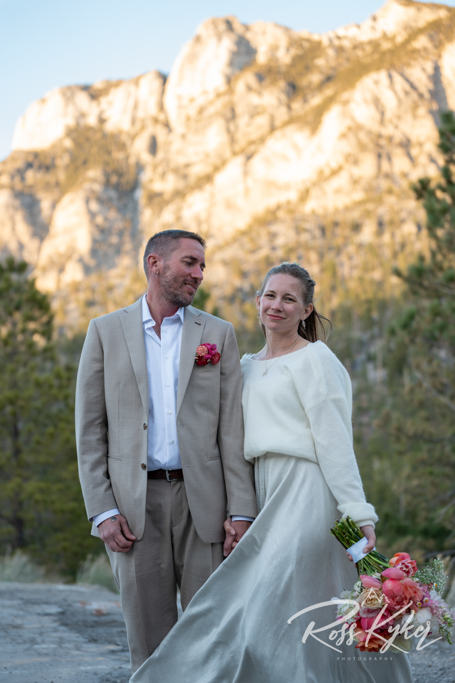 lee canyon ski resort wedding